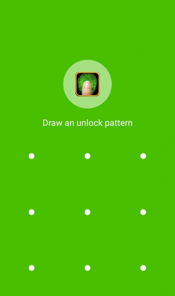 Fingerprint Pattern App Lock by Biometric Solution