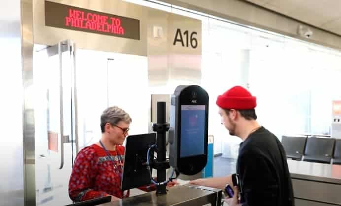 Face recognition at PHL airport